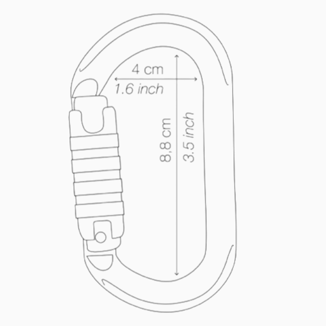 OK Aluminum Carabiners