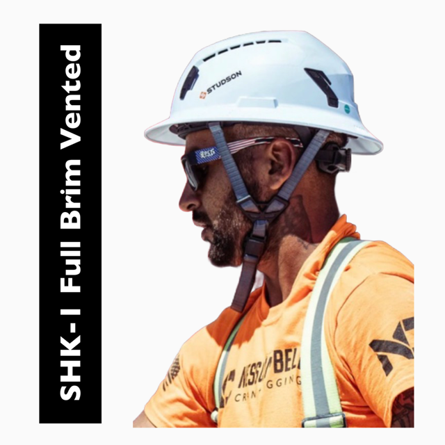 Full Brim Vented Helmet