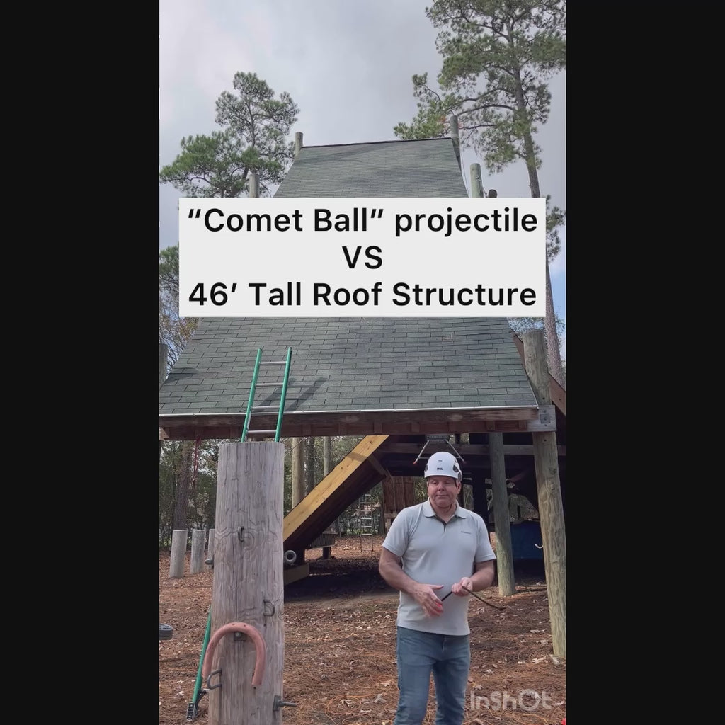 Comet Ball (Tag-Line Deployment Projectile)